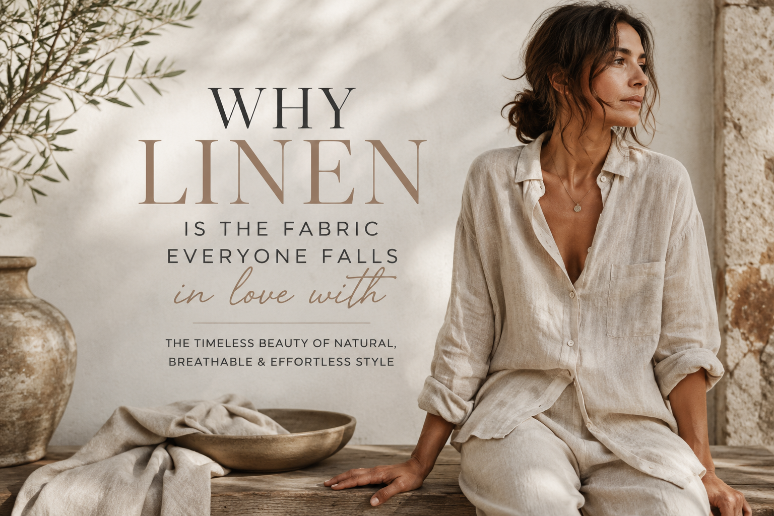 Why Linen is the fabric everyone falls in love with