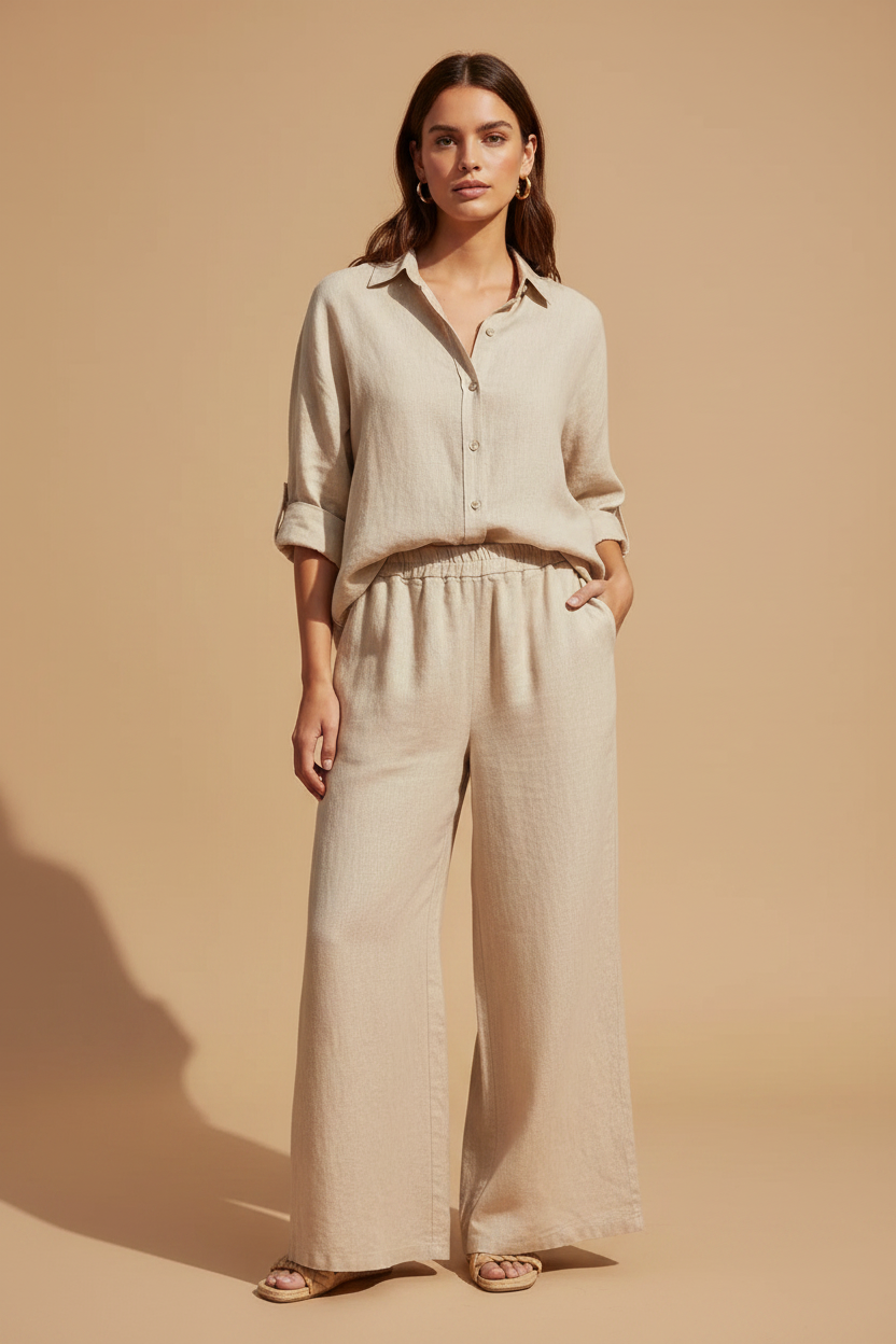 Linen Two-Piece Set