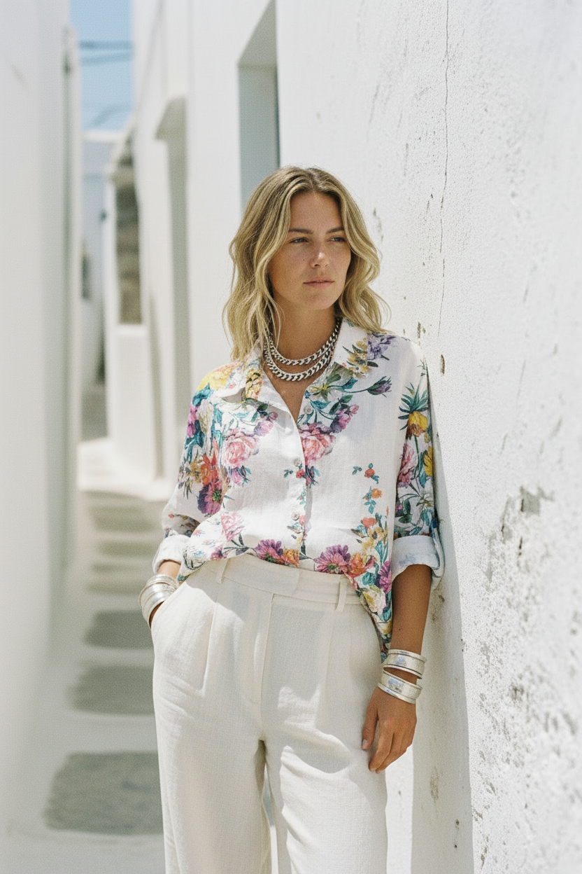 Floral Shirt Edgy 1